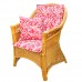 Подушка на стул со спинкой Red Corals